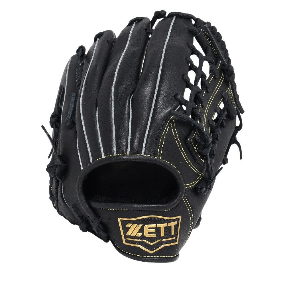 ZETT 軟式グローブ 黒 ZETT グローブ 軟式用 山﨑モデル 黒 【公式通販】