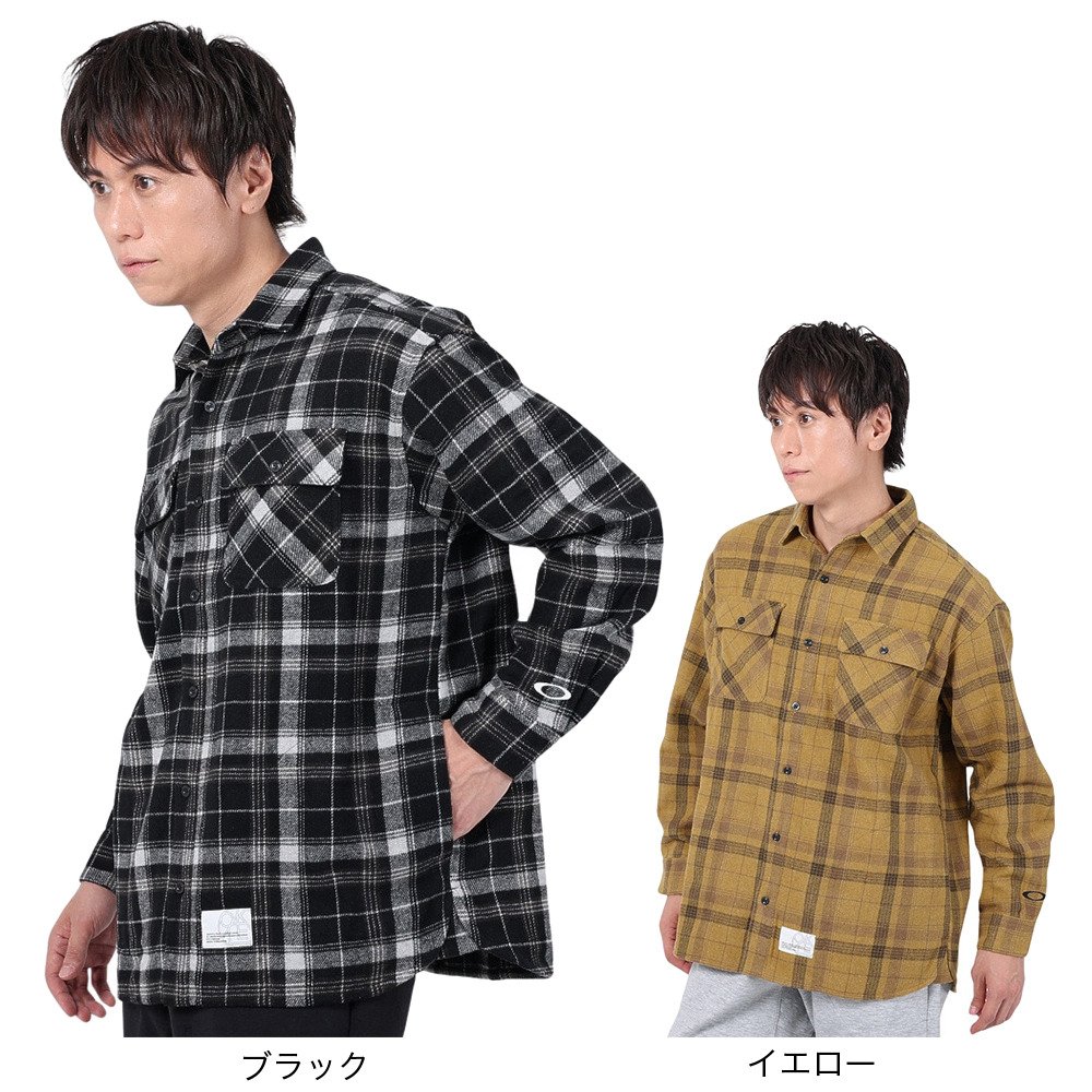 オークリー（OAKLEY）（メンズ）長袖シャツ ESSENTIAL NEL SHIRTS 3.0