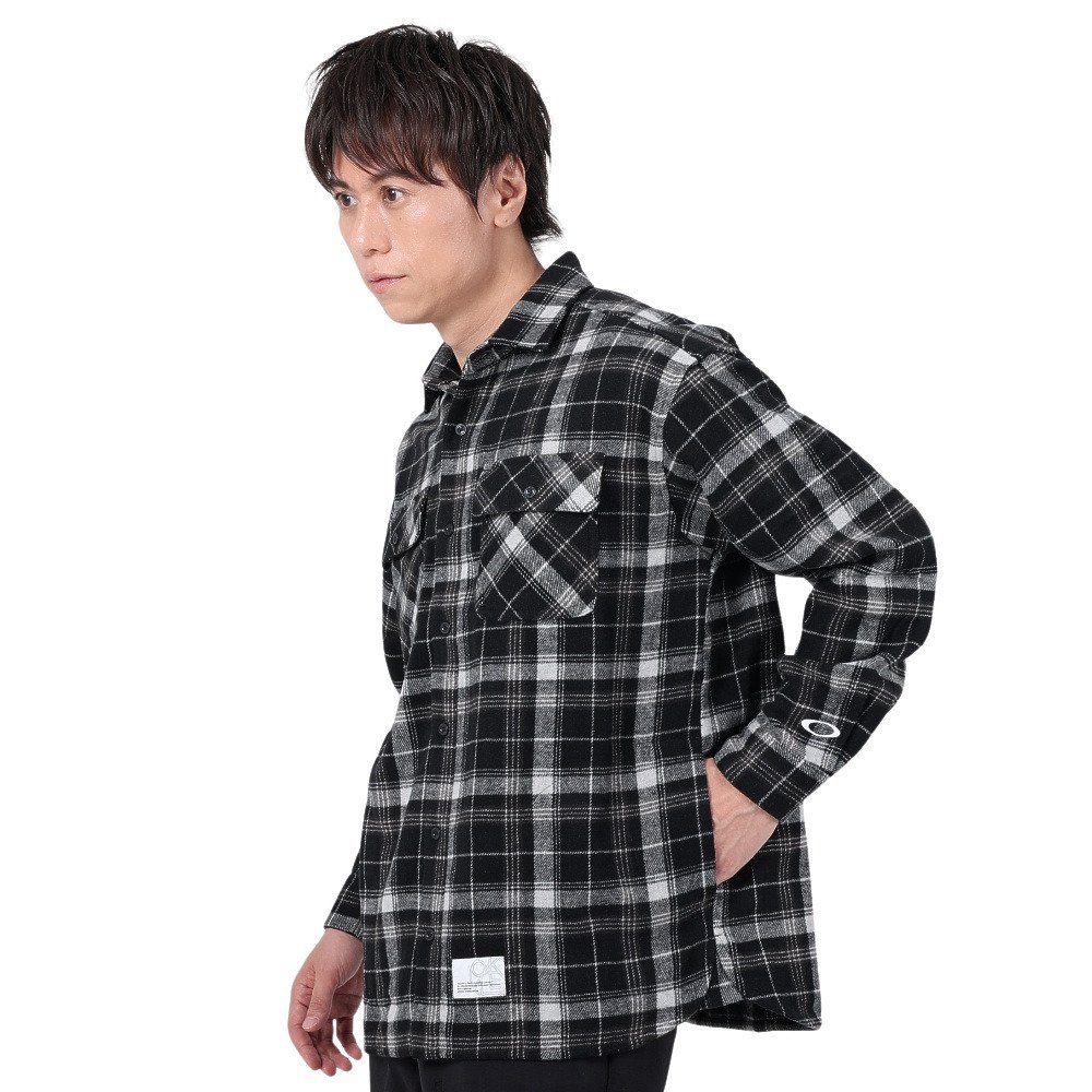 オークリー（OAKLEY）（メンズ）長袖シャツ ESSENTIAL NEL SHIRTS 3.0