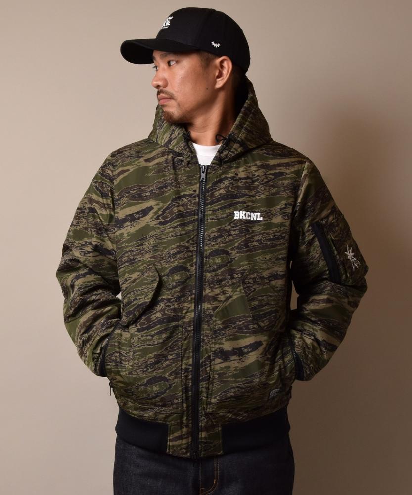 SURPRISE(サプライズ) / NYLON 3LAYER HOODED JACKET *ゴースト