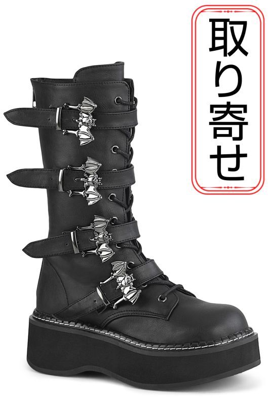 取り寄せ]EMILY-322 / 厚底ブーツ【DEMONIA】 | Spider Rock Web