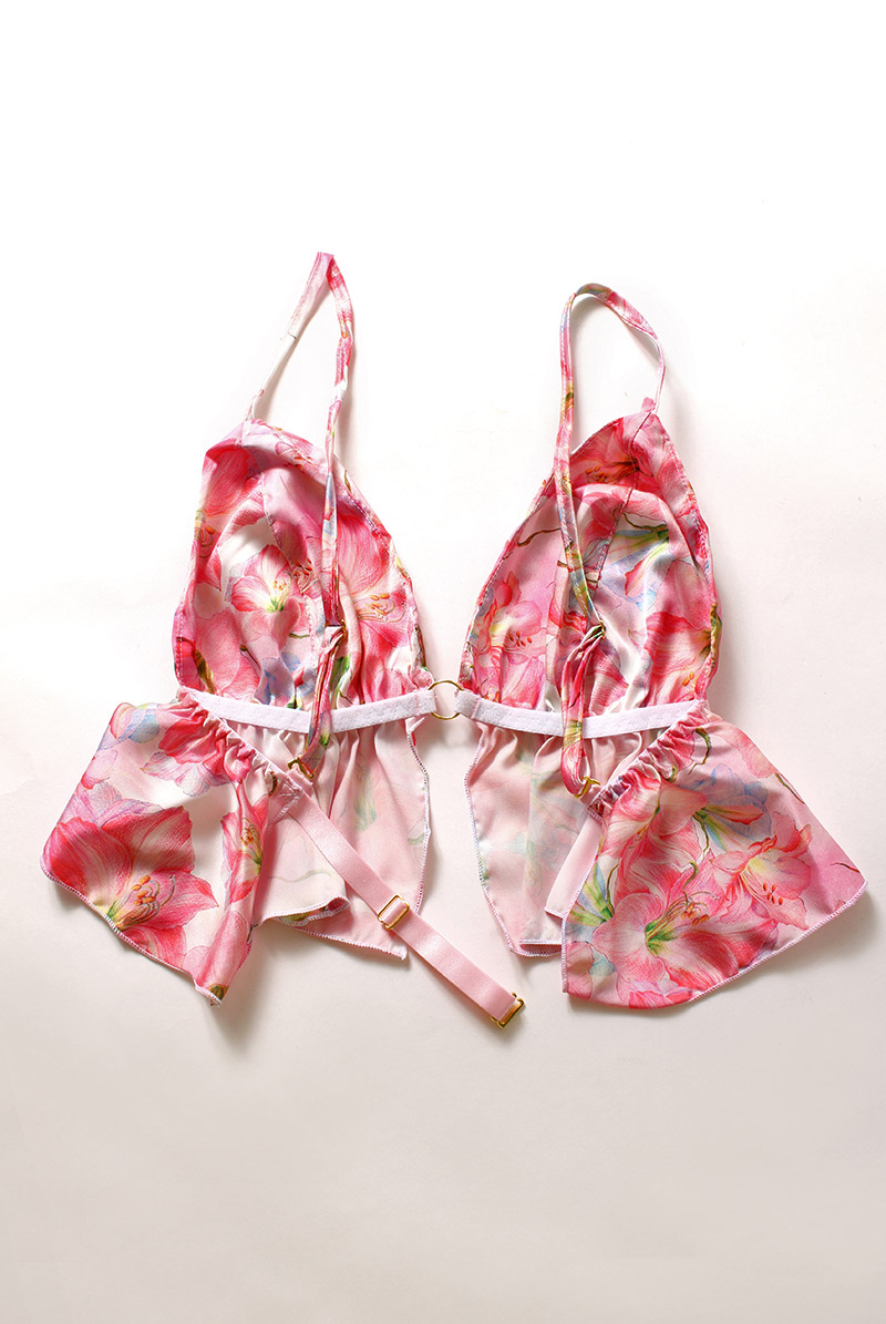 50%OFF】MIYU-Bra-Classic-Shorts | ブラレット＆ショーツセット・花柄