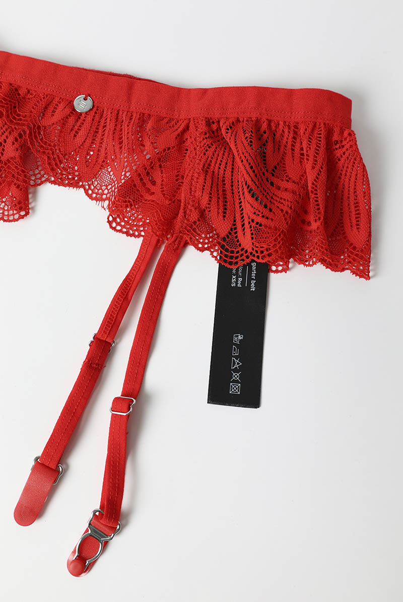 Chilisa 3-pcs set｜ブラ＆ガーターベルト＆タンガ3点セット（ワイヤー