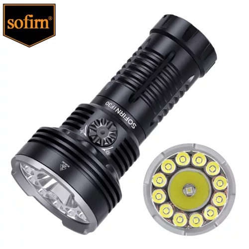 Sofirn IF30 flashlight with 12.000 lumens