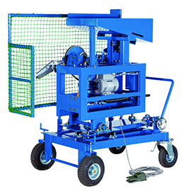 アーム式ピッチングマシン|ニッシンエスピーエム