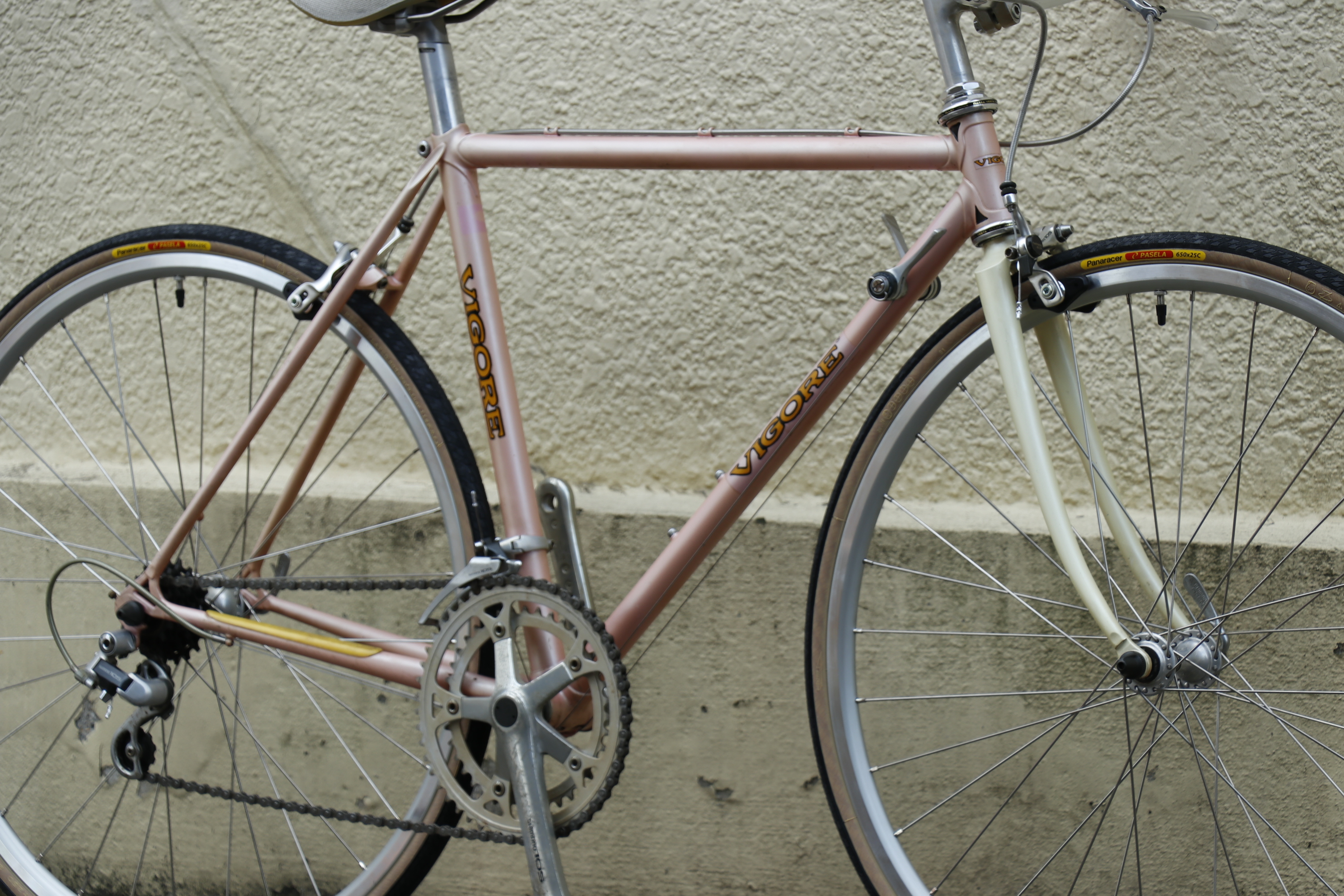 BLOG 身長140cm台OK!な クロモリ ホリゾンタルUSEDBIKE☆【VIGORE