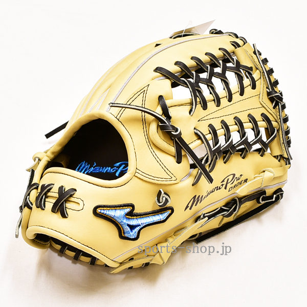 完売御礼 ミズノプロ 硬式用 オーダー 外野手用 AXI ブロンド