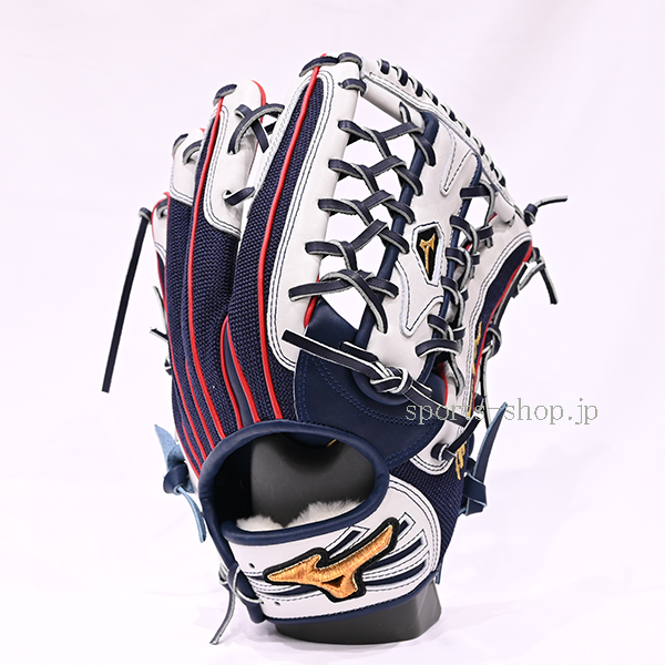 ミズノプロ 軟式用 オーダー 外野手用 近藤型 ジャパン カラー 背面