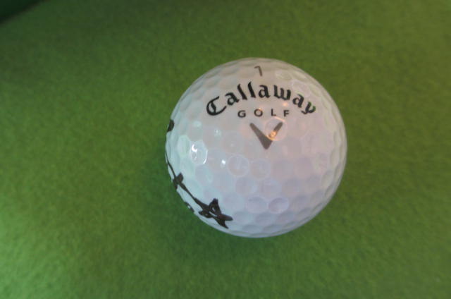 古江彩佳プロAYAKA FURUE直筆サイン Callawayゴルフボール - SPORTS