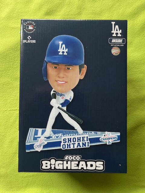 連覇大谷翔平 BOBBLE HEAD ボブルヘッド 17 エンゼルス ドジャース
