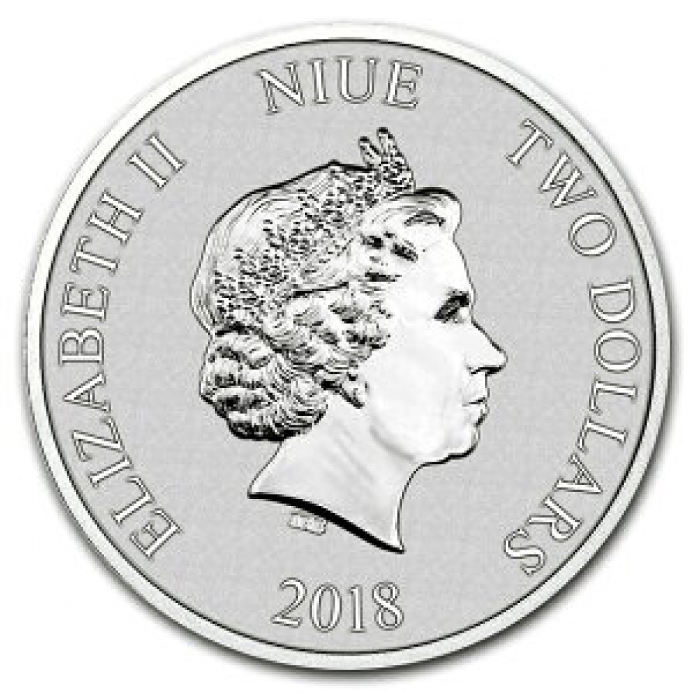 ミッキーマウス 誕生90周年記念銀貨 1オンス