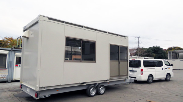 ハウス用トレーラー | エスアールエス株式会社 - 建機レンタルの総合