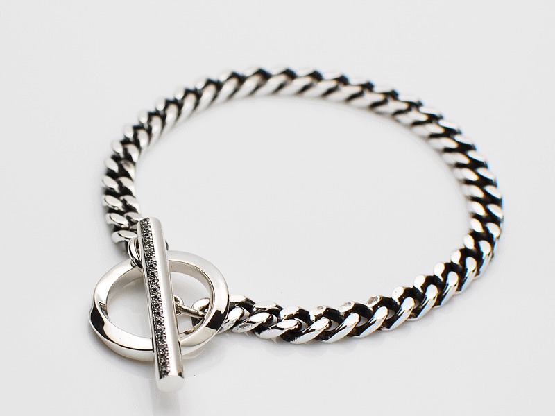 BILLOW BRACELET/Clear/GARDEL（ガーデル） - DEFI - シルバー