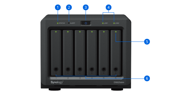 DiskStation DS620slim | Synology Inc.