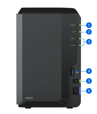DiskStation® DS223 | Synology Inc.