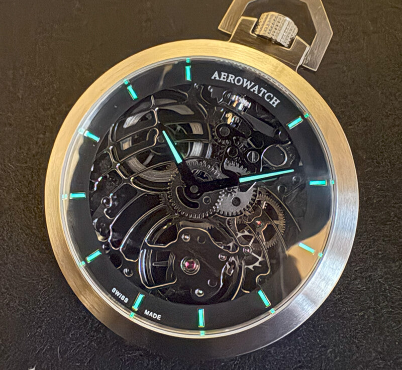 アエロ（AERO) Lépine Skeleton（レピーヌ・スケルトン）懐中時計