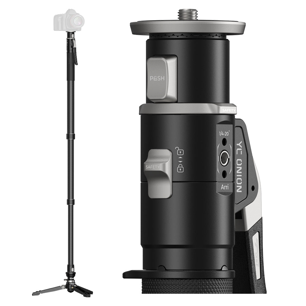 YC Onion MQP162 PINETA Pro カーボンファイバー一脚 - 業務用撮影