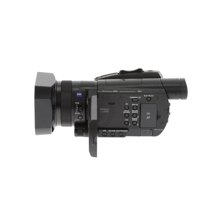 中古品】SONY FDR-AX700 デジタル4Kビデオカメラレコーダー - 業務用