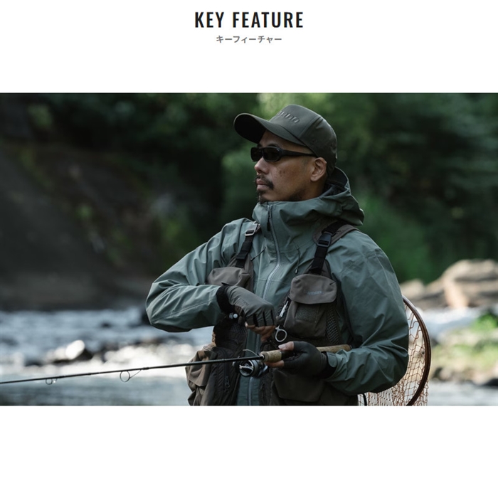 シマノ ゴアテックス レインキャップ M ライトグレー CA-000V - 釣具の