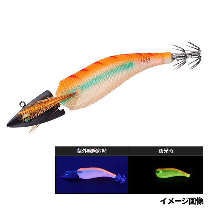 ダイワ エメラルダス ボートジョイント 3.5号 赤-縞パープル【ゆう