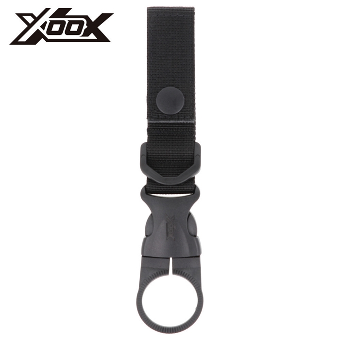 XOOX プラスチック ペットボトルホルダー ブラック【ゆうパケット