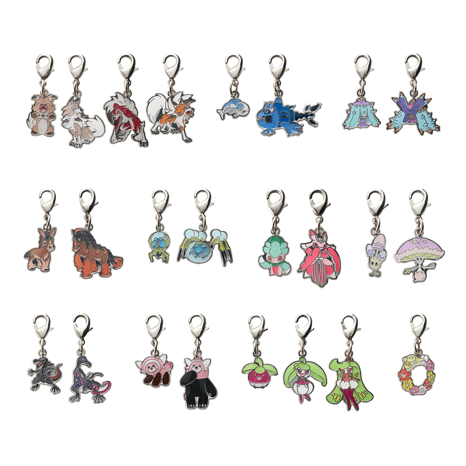 ポケットモンスターのグッズまとめて35点 メタルチャーム ラバー