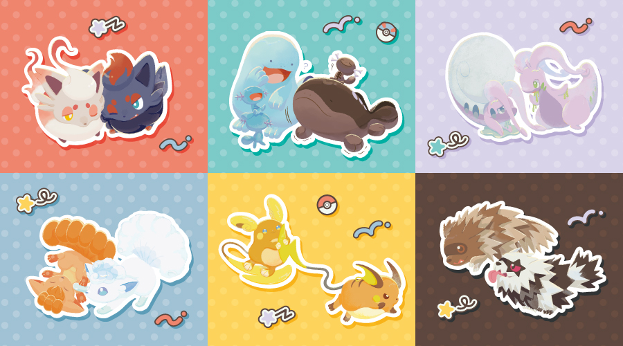 にたものどうしなポケモンたちのグッズが、ポケモンセンターに登場