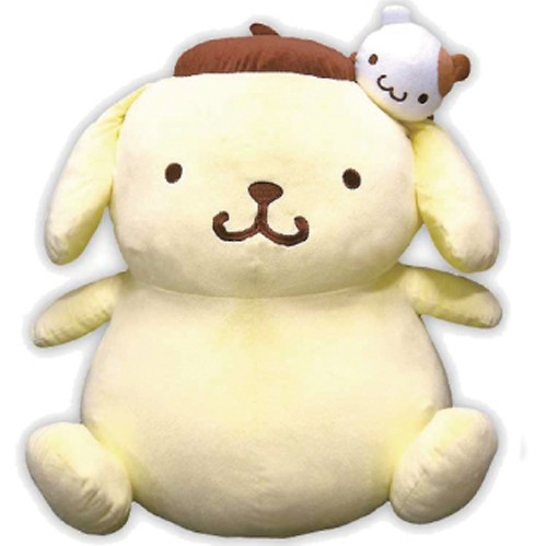 ポムポムプリンプレミアムぬいぐるみ(送料込/超ビッグサイズ/全長約