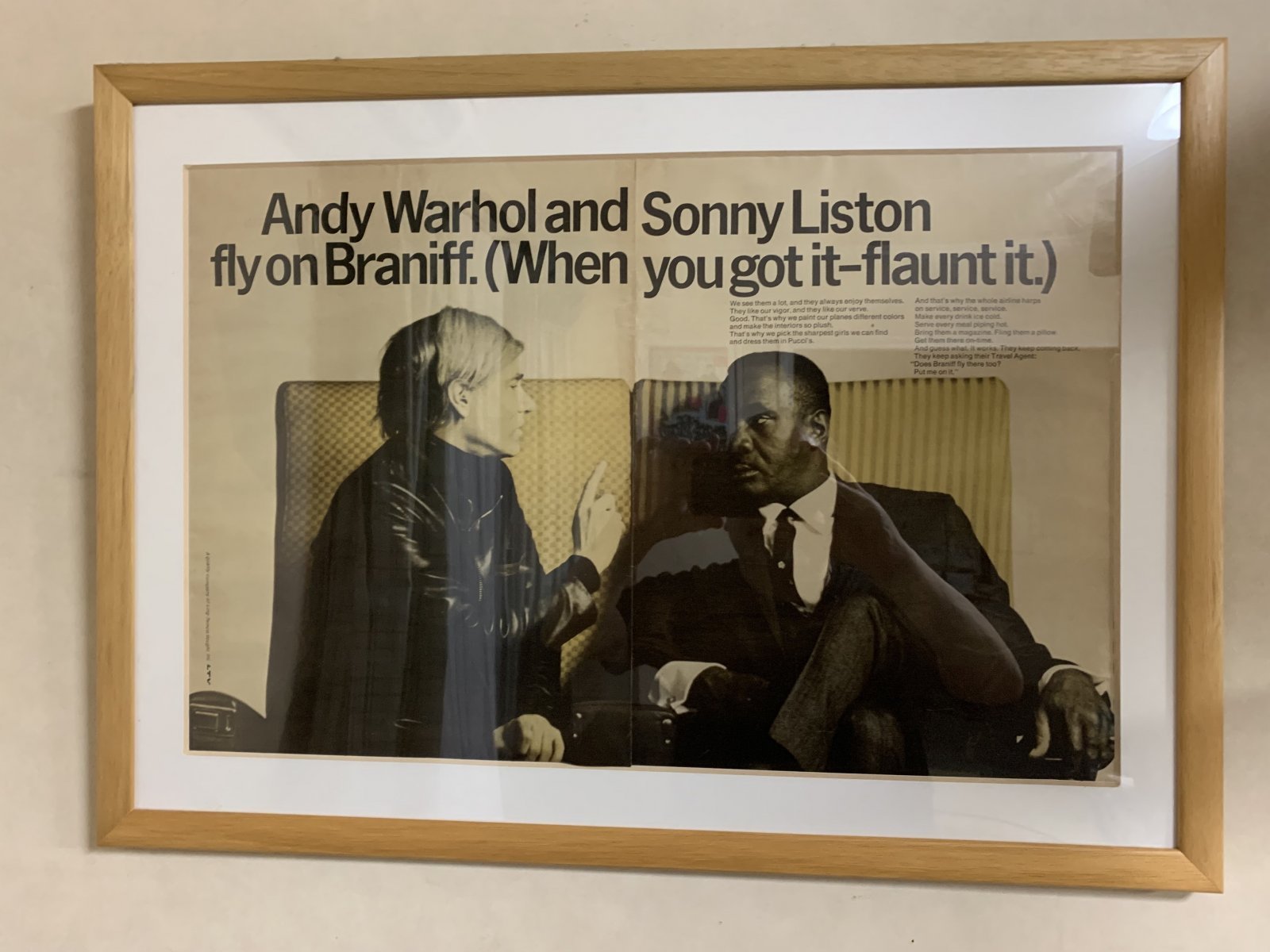 ヴィンテージ girard アレキサンダー・ジラルド ポスター 額付き