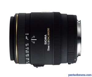 Sigma EX DG Macro 70mm F2.8 Lens Reviews - Sigma Lenses - Pentax