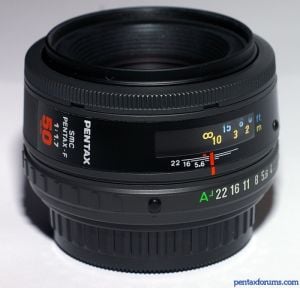 SMC Pentax-F 50mm F1.7 Reviews - F Prime Lenses - Pentax Lens