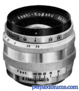 Takumar 58mm F2.4 Reviews - M37 Screwmount Prime Lenses - Pentax