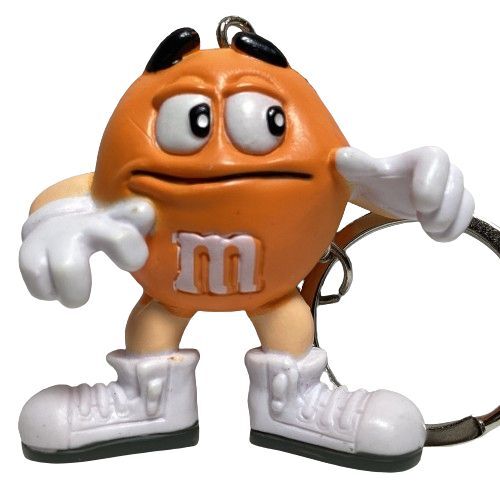 エムアンドエムズ｜m＆m'sオレンジ|ミニフィギア｜キーホルダー