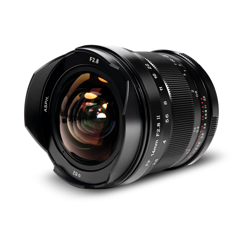 Pergear 14mm F2.8 II Full-Frame Manual Lens for Sony, Nikon, Canon, Le