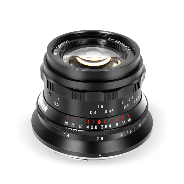 PERGEAR 35mm F1.4 Full-Frame Large Aperture Manual Focus Fixed