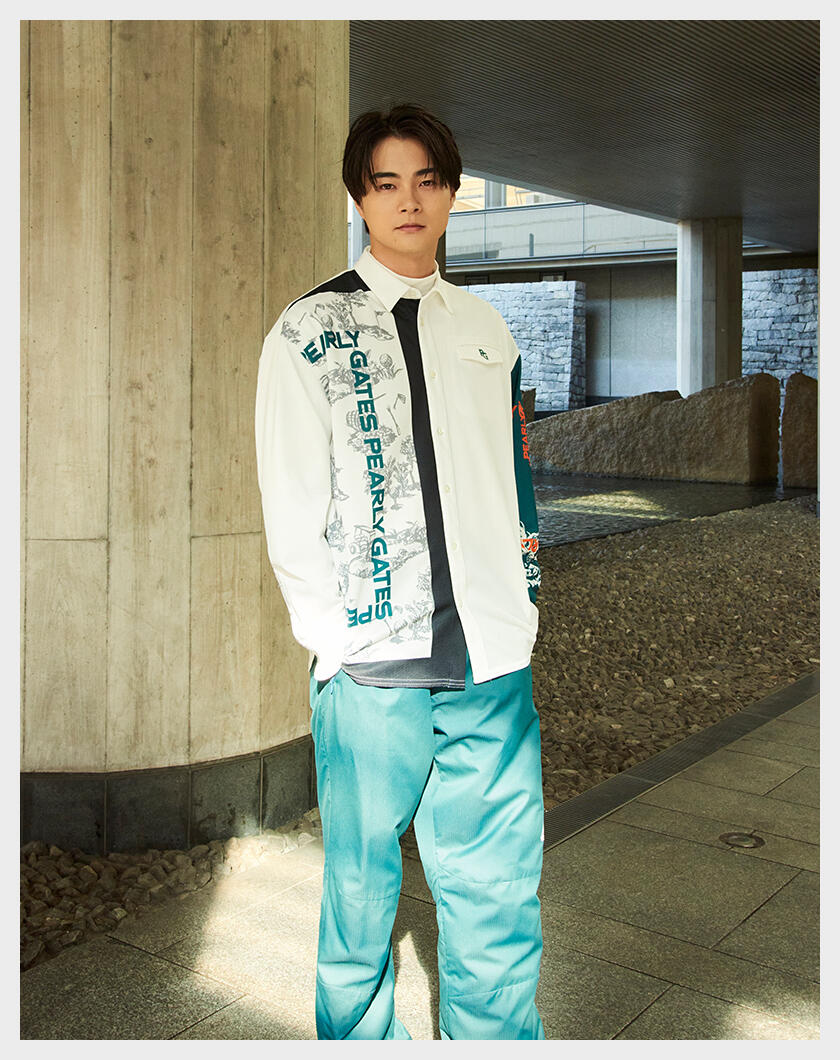 PEARLY GATES STYLE』KOSEI YUKI wears PEARLY GATES｜NEWS｜PEARLY GATES