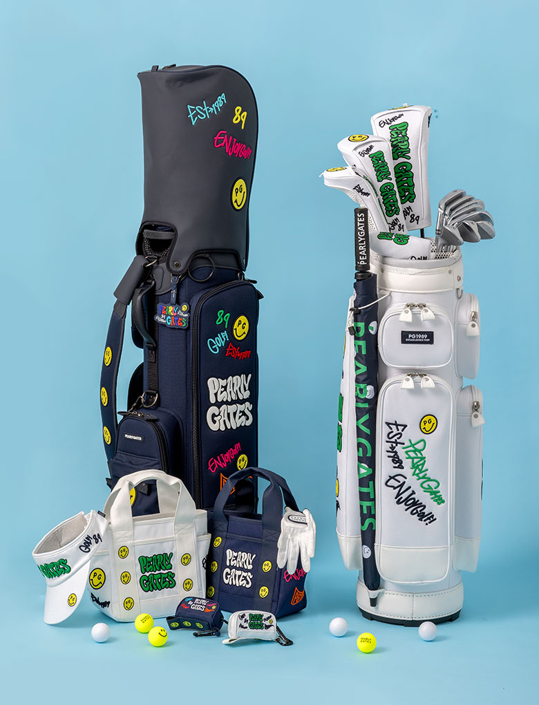 良品 正規品 パーリーゲイツ キャディバッグ ヘッドカバーセット ユニ