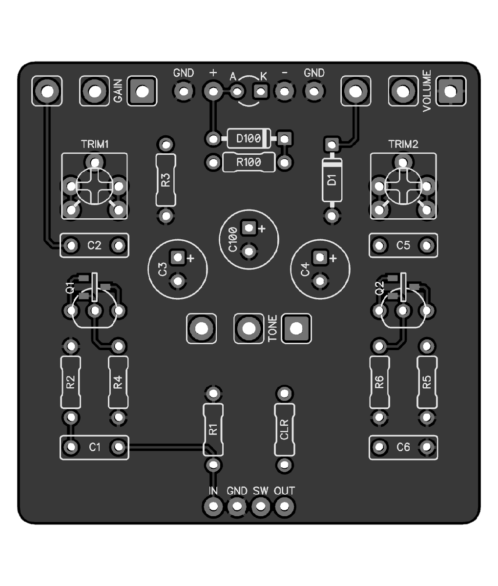Blue Yonder Overdrive - PedalPCB.com
