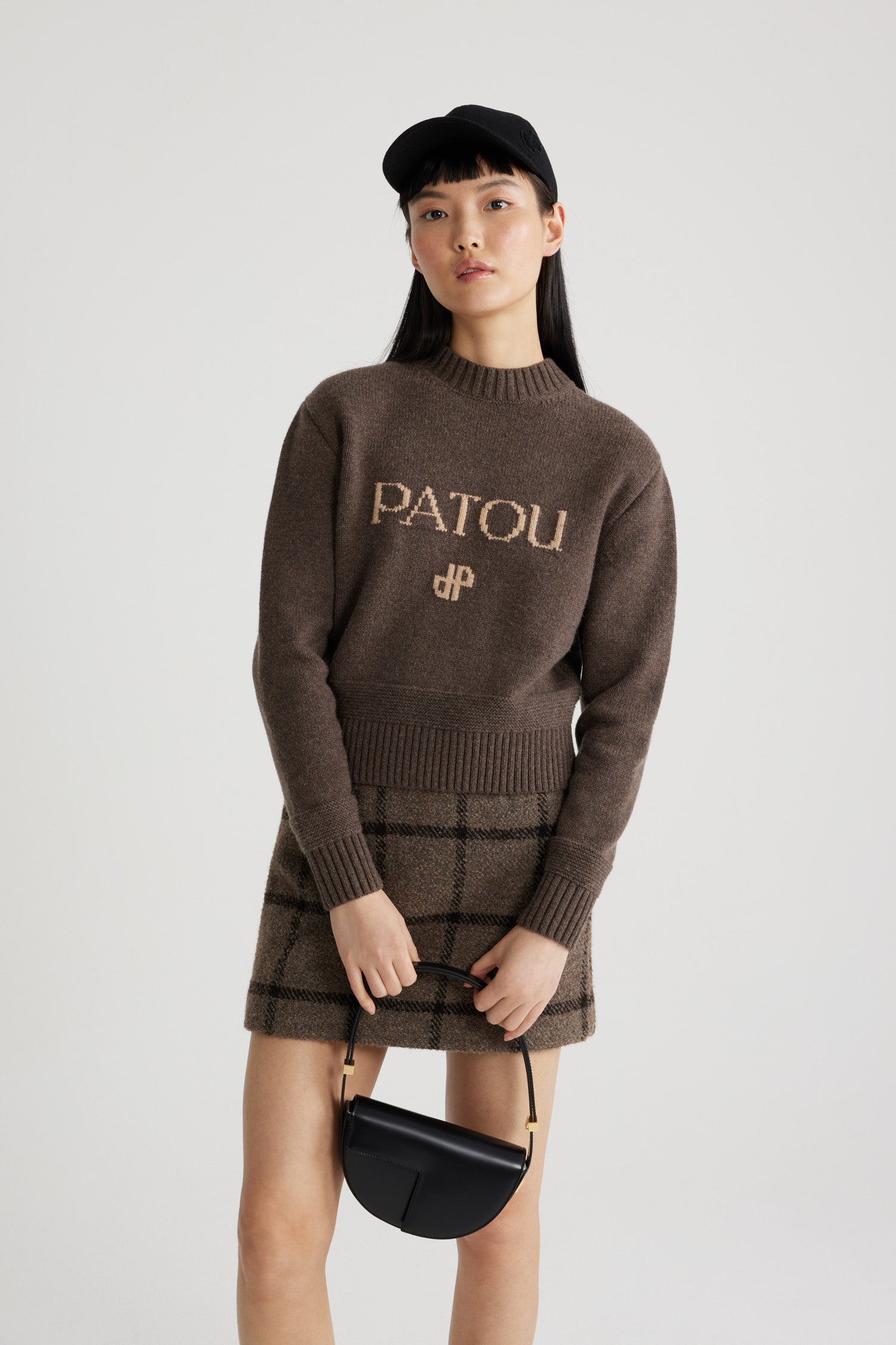 Patou | サステナブルウール＆カシミヤ パトゥ インターシャ セーター