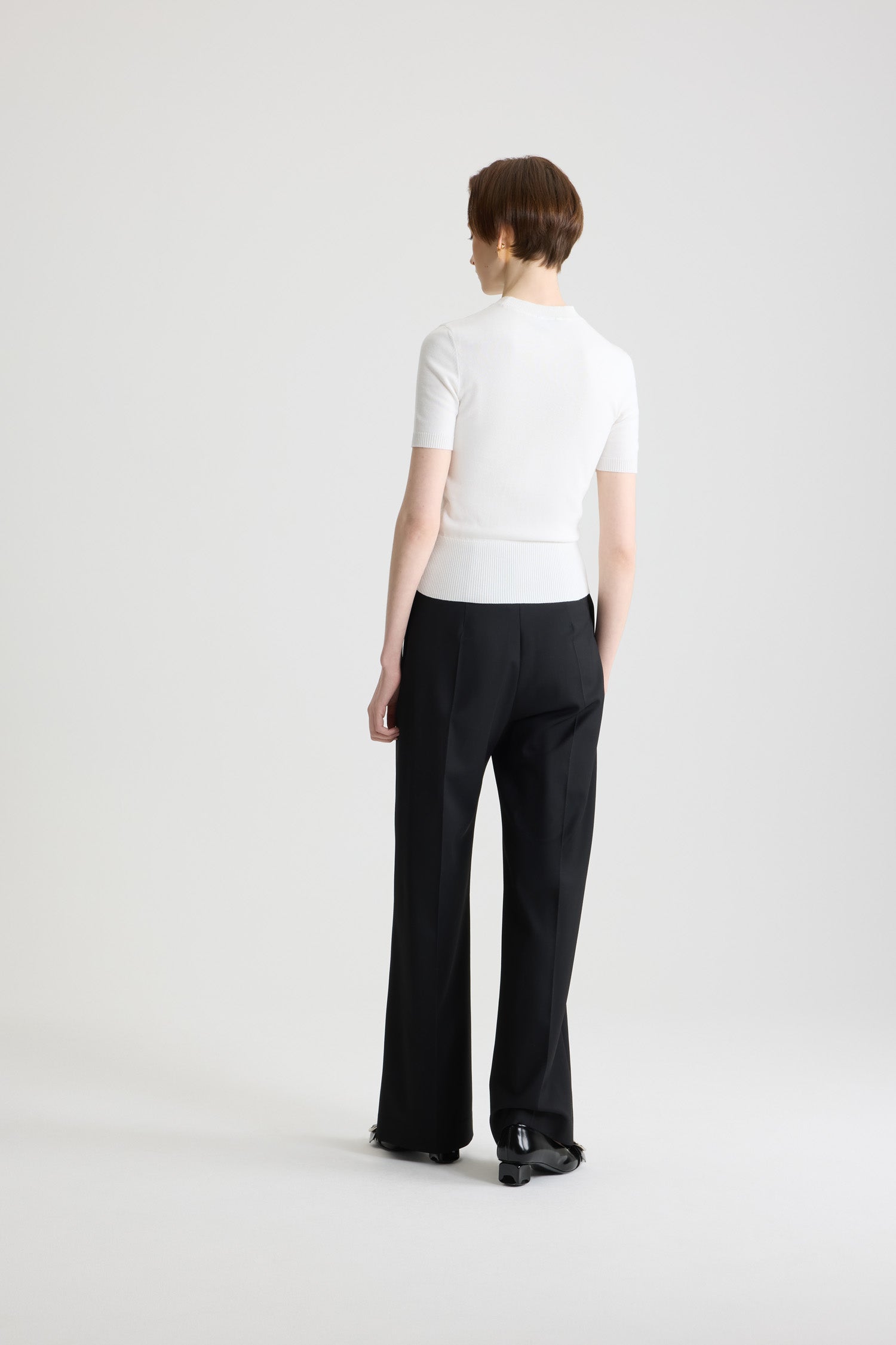 Patou | エコフレンドリーコットンブレンド パトゥ ジャカードニット