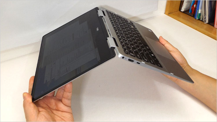 Inspiron 13 7000 2-in-1 （7386）・Whiskey Lakeレビュー！13.3インチ