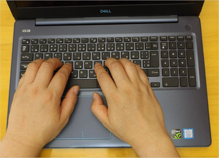 DELL G3 15（3579）レビュー パソ兄さん！Core i7-8750H、GeForce GTX