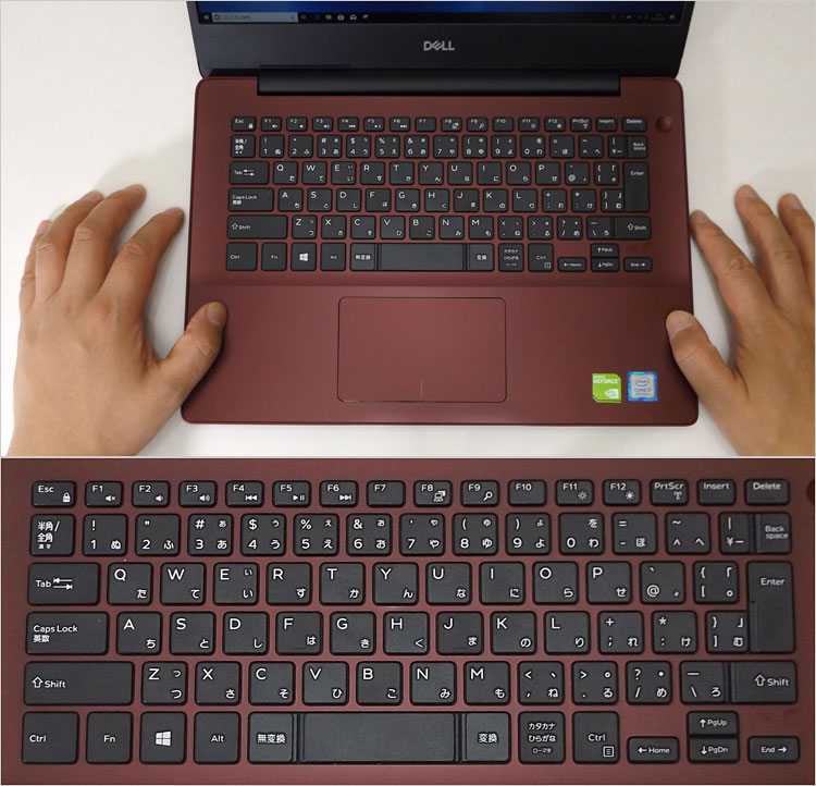 Inspiron 14（5480）のキーボードパーツ～DELL パソ兄さん