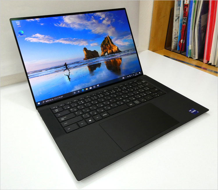 DELL XPS 15（9510）レビュー 構成：Core i9-11900H、GeForce RTX 3050 Ti
