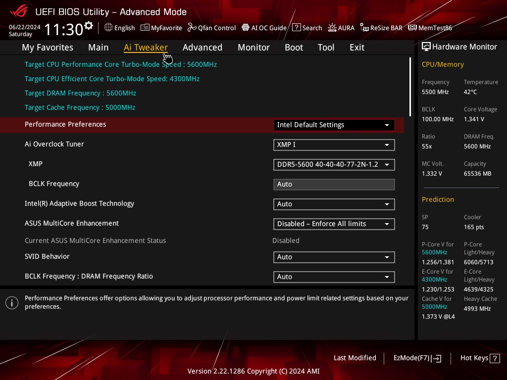 Intel製CPUのPL1/PL2設定方法（ASUS編）(自作パソコン豆知識) | BTO