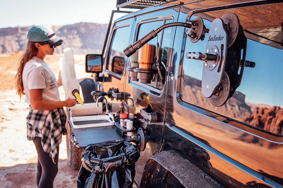 シーサッカー キッチンステーション 2.0 エクステンションテーブル付属