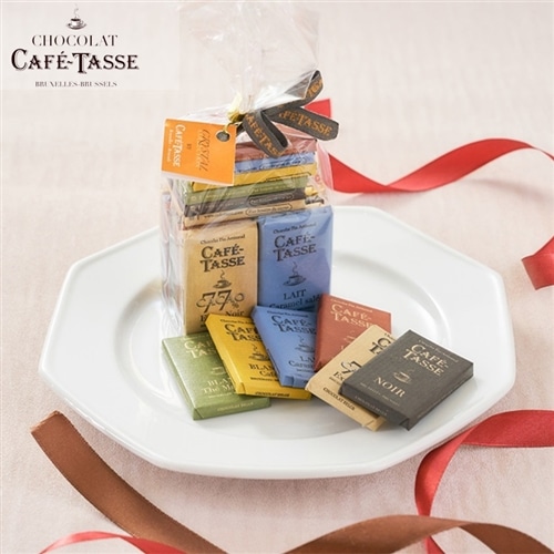 カフェタッセ ミニタブレット アソート チョコレート 20枚入り(20枚
