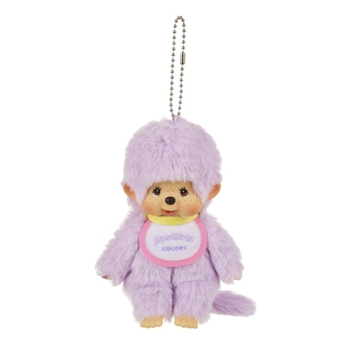 Monchhichi モンチッチ COLORS キーチェーン(パープル): 通常| プラザ