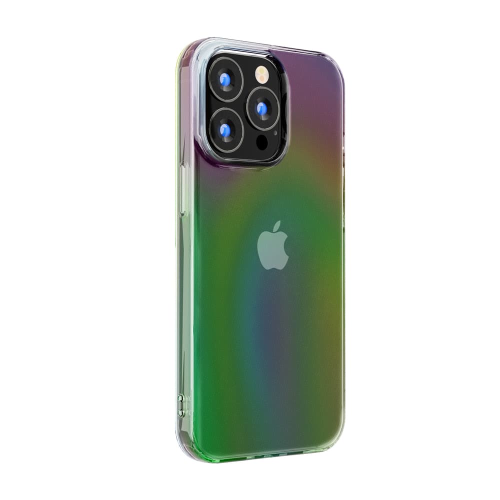 iPhone 14 Pro用 抗菌ソフトケース [オーロラ]｜株式会社PGA