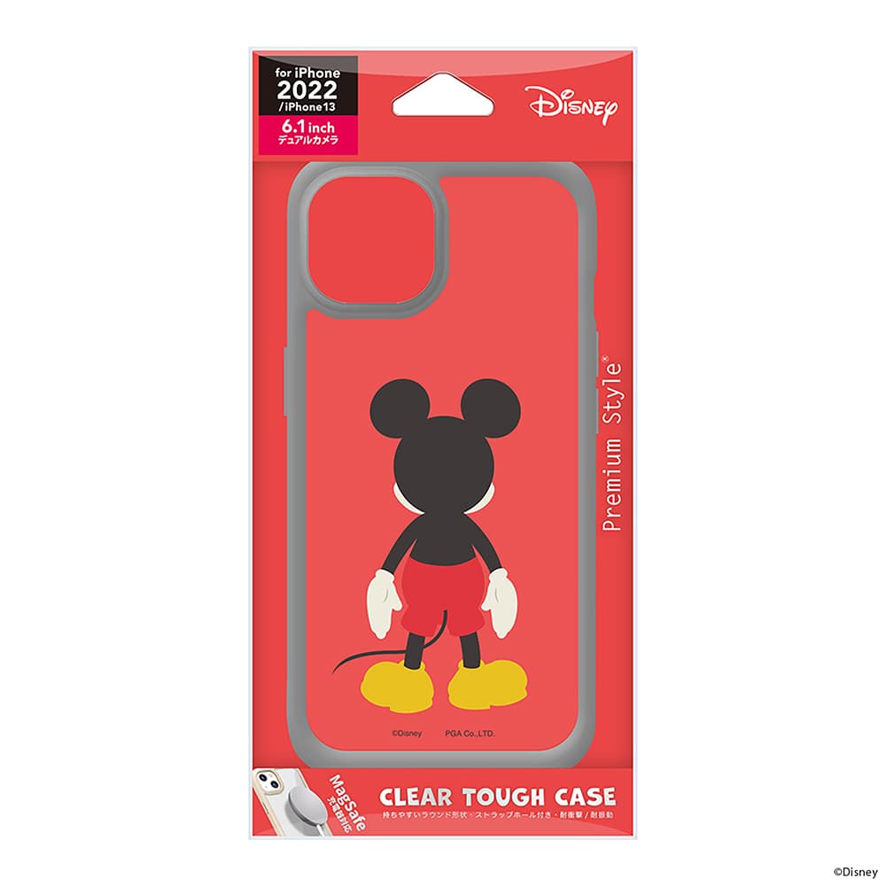 iPhone 14用 クリアタフケース [ミッキーマウス]｜株式会社PGA